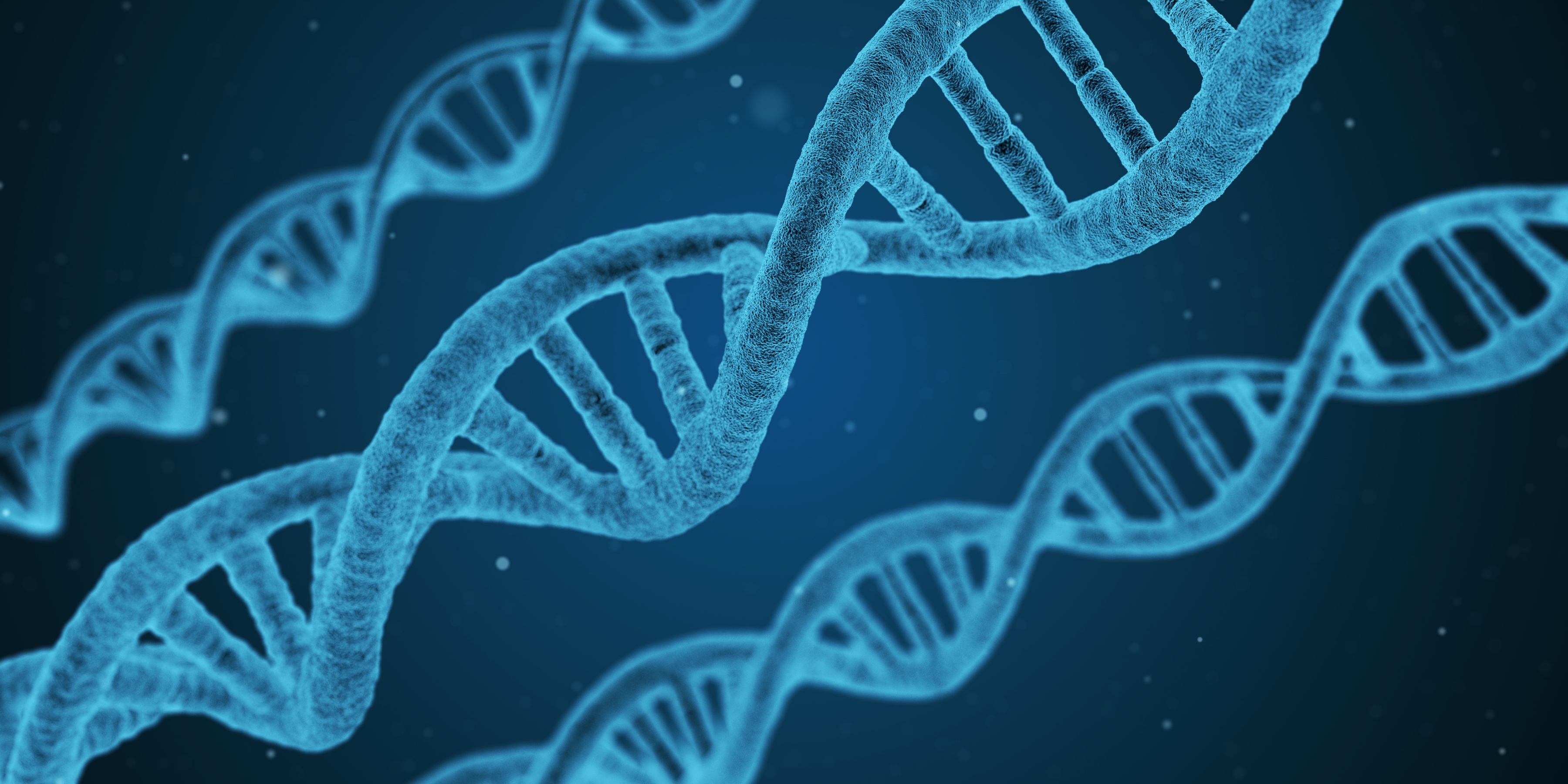 DNA double helix representing 2Strands' enrichment technology